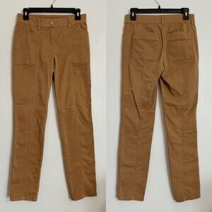 Tan Chico's Mid Rise Cargo Skinny Pants XS/0
